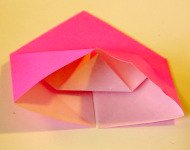Origami Heart Step 10b